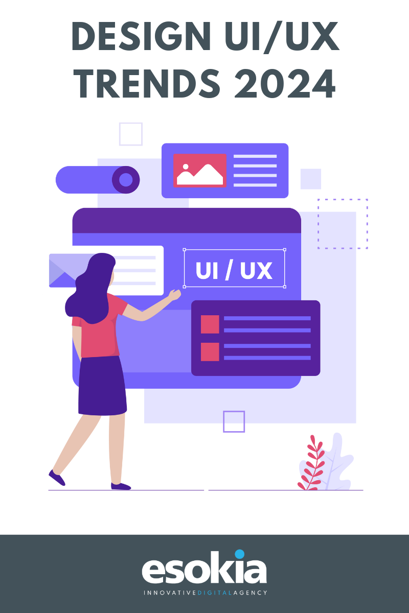 UI/UX design trends 2024