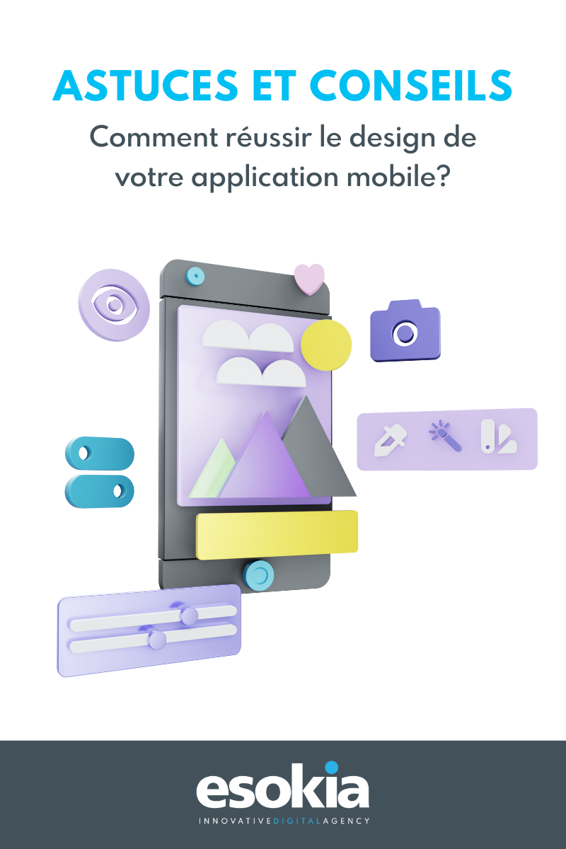 Design application mobile